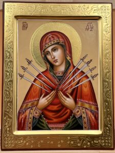Богородица «Семистрельная» Образец 15 Новоуральск